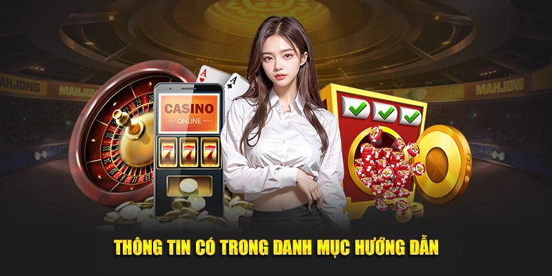 Thông tin có trong danh mục hướng dẫn